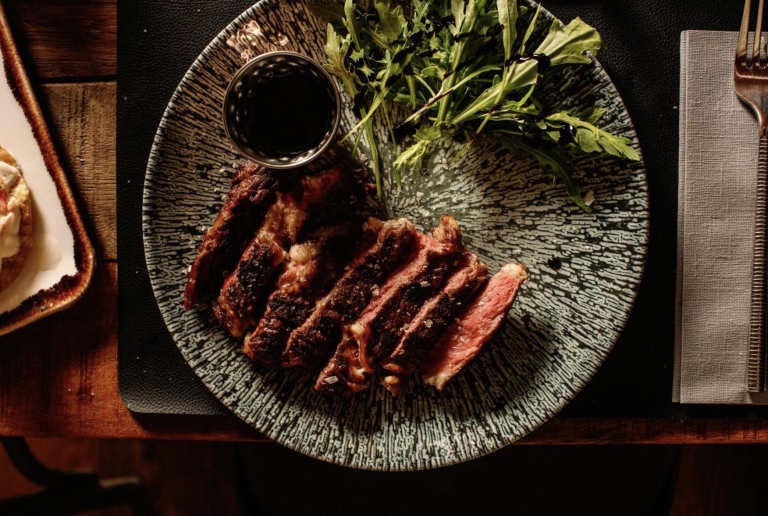 Locally-sourced Irish steak
